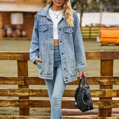 Vamelle | Women’s Vintage-Inspired Denim Jacket