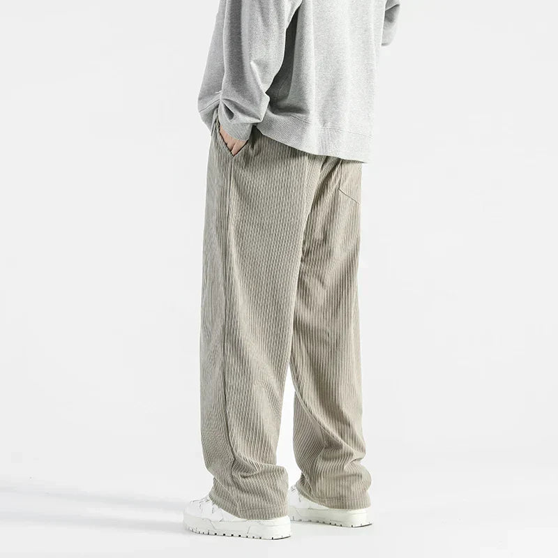 Zeldar | Men’s Corduroy Relaxed Fit Sweatpants