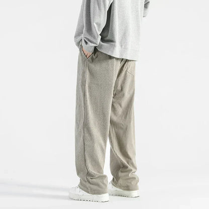 Zeldar | Men’s Corduroy Relaxed Fit Sweatpants